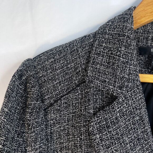 Style & Co Tweed Skirt Suit SET Tailored Career Wear Classic Boss Babe Size 16W - Picture 5 of 16